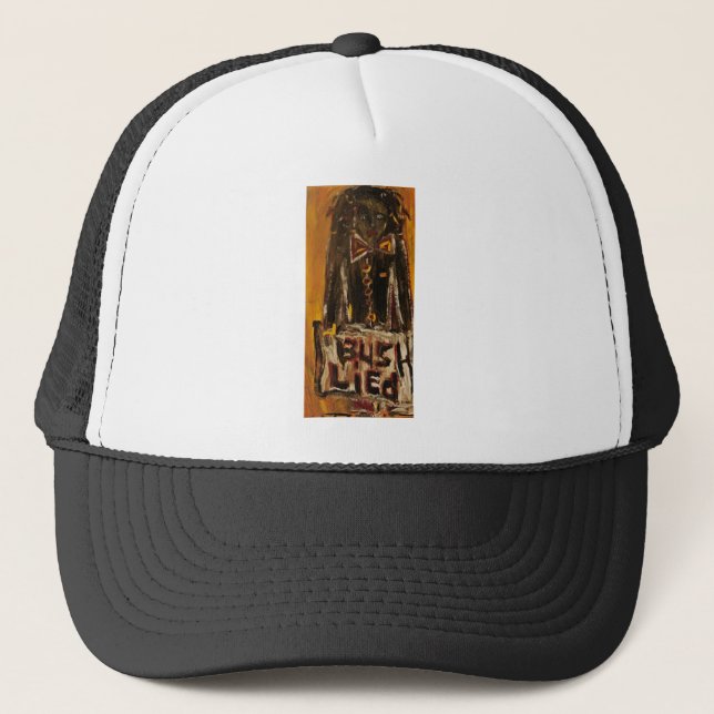 BUSH LIED TRUCKER HAT (Front)
