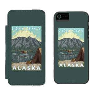 Bush Plane & Fishing - Cordova, Alaska Incipio Watson™ iPhone 5 Wallet Case
