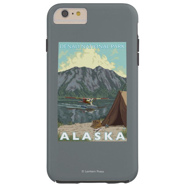 Bush Plane & Fishing - Denali Nat'l Park, Case-Mate iPhone Case (Back)
