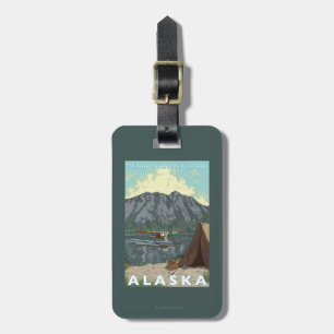 Bush Plane & Fishing - Denali Nat'l Park, Luggage Tag