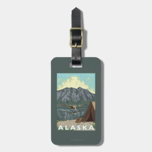 Bush Plane & Fishing - Denali Nat'l Park, Luggage Tag