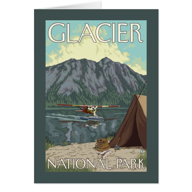 Bush Plane & Fishing - Glacier National Park, MT (Front)