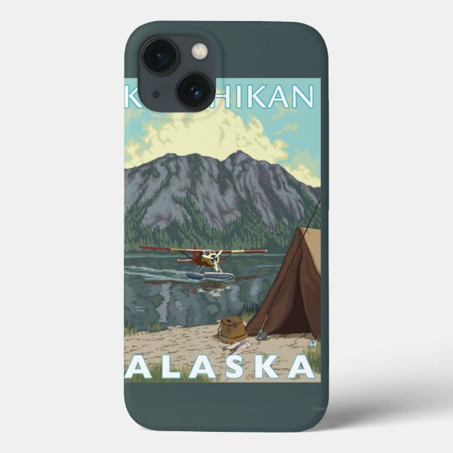 Bush Plane & Fishing - Ketchikan, Alaska Case-Mate iPhone Case (Back)