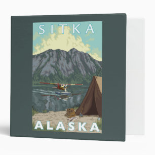 Bush Plane & Fishing - Sitka, Alaska Binder