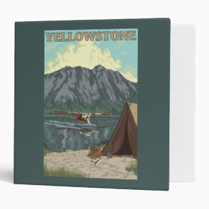 Bush Plane & Fishing - Yellowstone National Binder