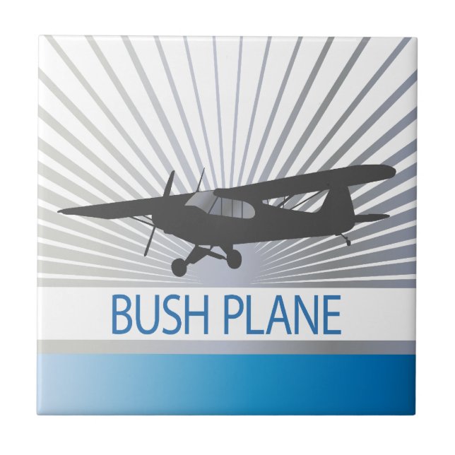 Bush Plane Tile (Front)