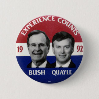 Bush-Quayle jugate - Button