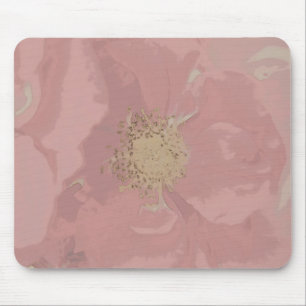 Bush Roses DullPastel Mouse Pad