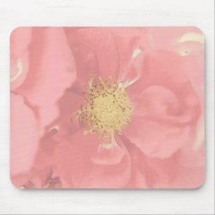 Bush Roses Mono Mouse Pad
