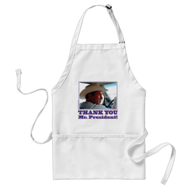 Bush-Thank-You Standard Apron (Front)