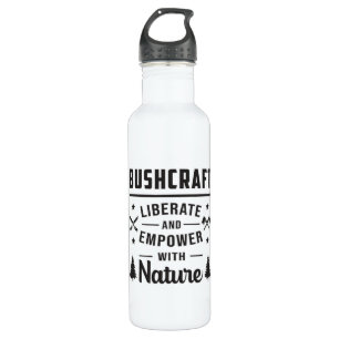Bushcraft Apocalypse Survival Outdoor Gift Idea 710 Ml Water Bottle