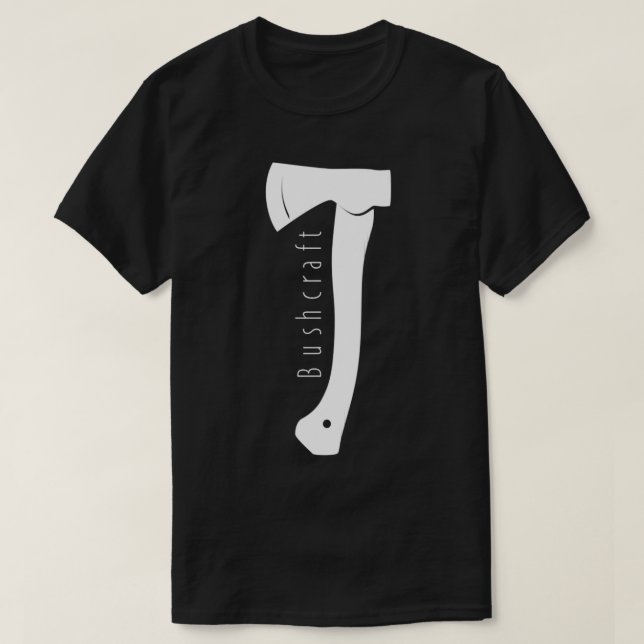 Bushcraft Axe Classic TShirt (Design Front)