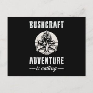 Bushcraft Bushcrafter Survival Outdoor Funny Gift Postcard