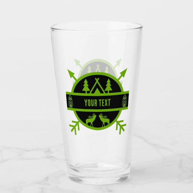 Bushcraft Nature Survivalists    Glass (Front)