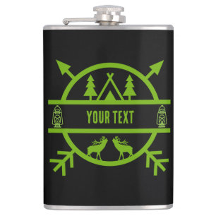Bushcraft Nature Survivalists    Hip Flask