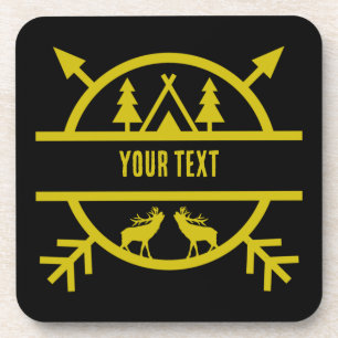 Bushcraft Outdoor Survivalist  Coaster