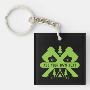 Bushcraft Outdoor Survivalist Keychain