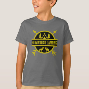 Bushcraft Outdoor Survivalist  T-Shirt