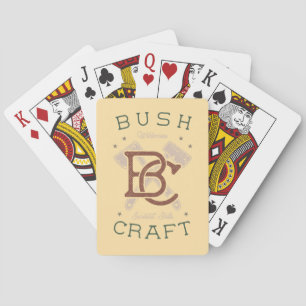 Bushcraft Survival Skills Wilderness Camping Playing Cards