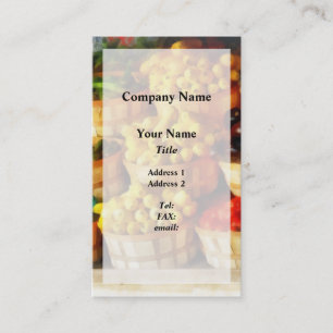 Bushels of Flavour Business Card