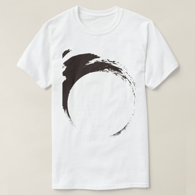 Bushi Samurai Illustration T-Shirt (Design Front)