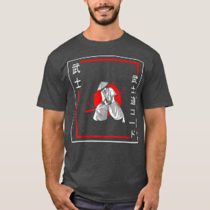 Bushido Code Samurai Calligraphy Japanese Vintage T-Shirt