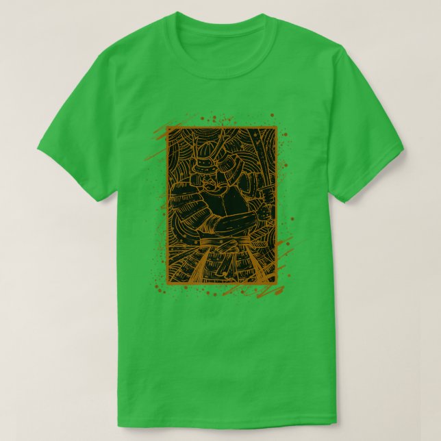Bushido Code Samurai Japan195 T-Shirt (Design Front)