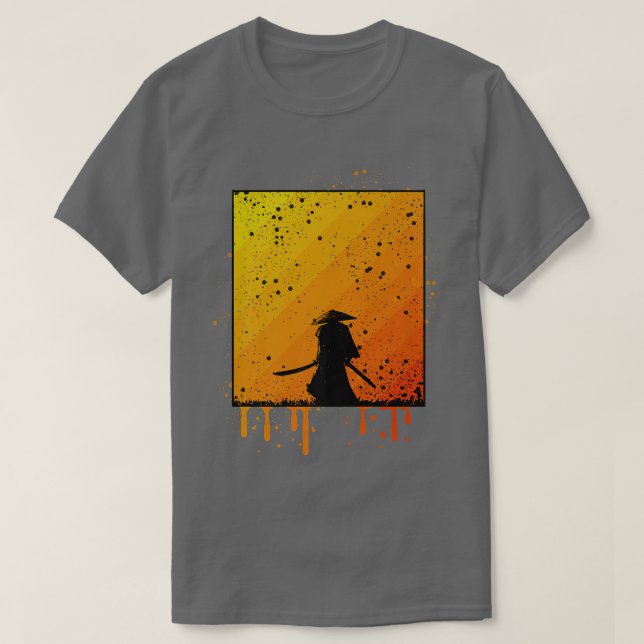 Bushido Code Samurai Japan  T-Shirt (Design Front)