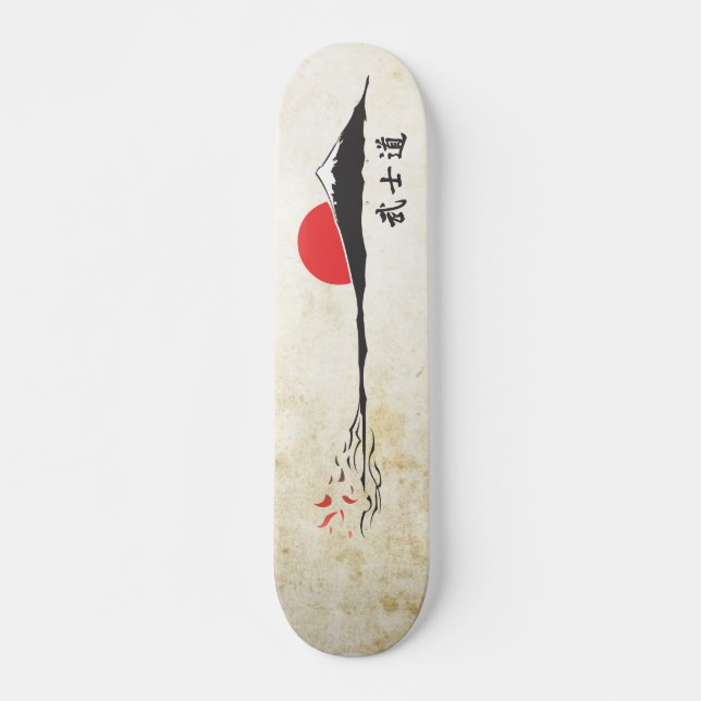 Bushido deck skateboard (Front)