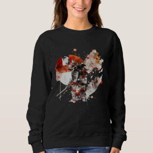 Bushido Retro Japan Samurai Vintage Swords Warrior Sweatshirt