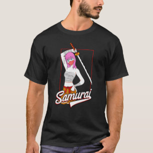 Bushido Ronin Japanese Samurai Girl 1 T-Shirt
