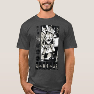 Bushido Samurai Japonais guerrier T-shirt