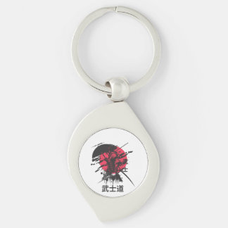 Bushido Spirit: Samurai Warrior Aesthetic Keychain