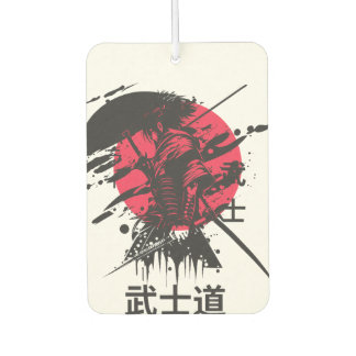 Bushido Spirit: Samurai Warrior Esthetic Air Freshener