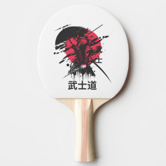 Bushido Spirit: Samurai Warrior Esthetic Ping Pong Paddle