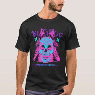 Bushido Vaporwave Grunge Samurai Japanese Warrior T-Shirt