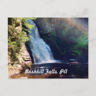 Bushkill Falls, PA Postcard 