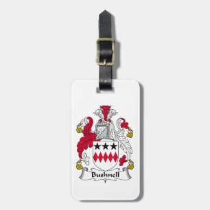 Bushnell Family Crest Luggage Tag
