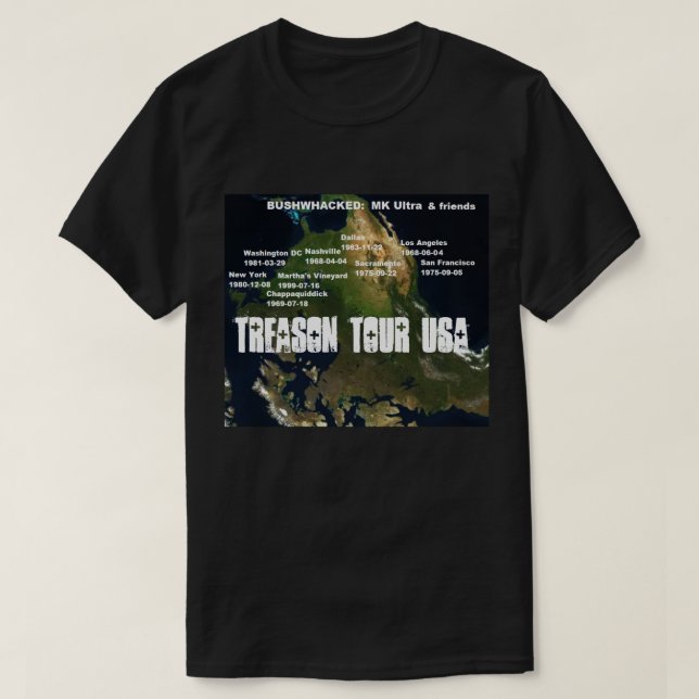 Bushwhacked USA T-Shirt (Design Front)