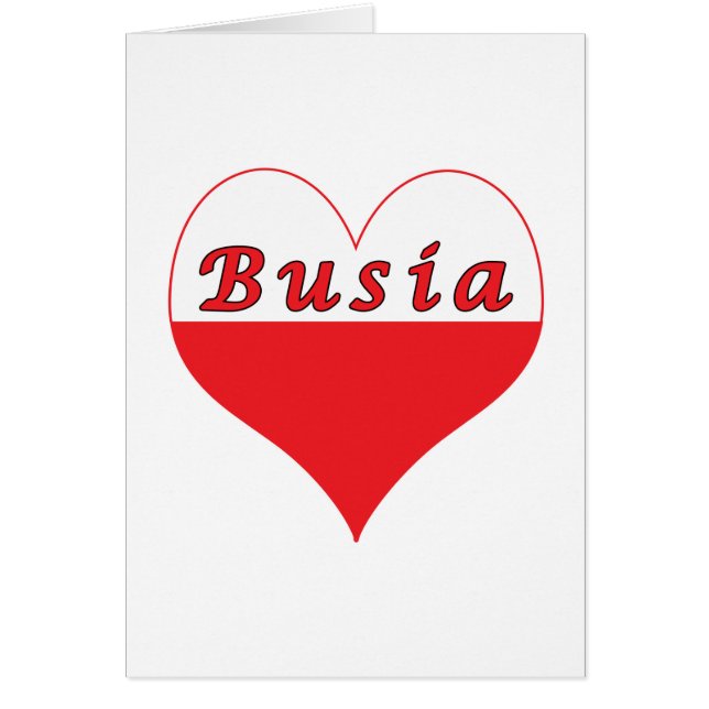 Busia Polish Heart (Front)