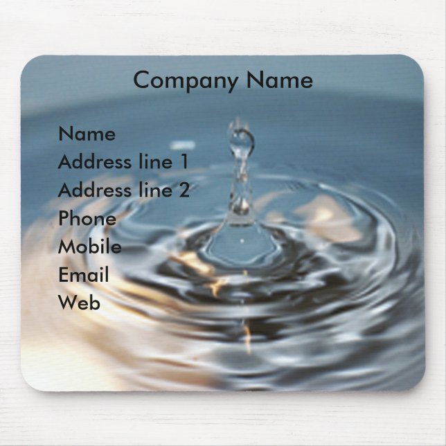 Business1 Mouse Pad (Front)