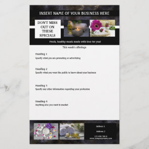 Business 6 photo services brochure pamphlet