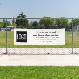 Business Advertising Banner – Logo & Company Brand