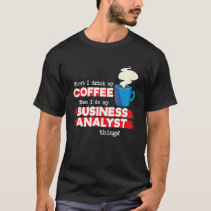 Business Analyst and Coffee  Tank Top