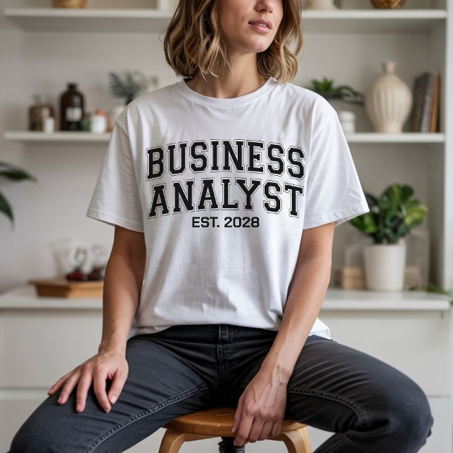 Business Analyst Shirt Custom Finance Analyst Gift (finance professional gift, analyst appreciation gift, custom business analyst shirt for women,)