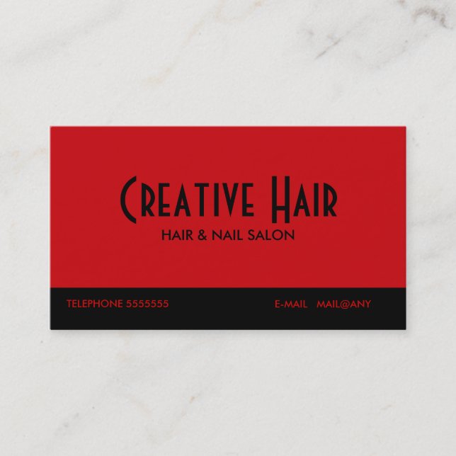 Business & Appointment Card (Front)