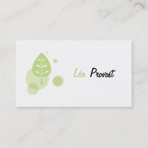 Business because - Calling card Landscape