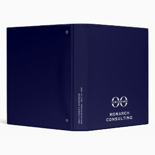 Business Binder with Customizable Logo