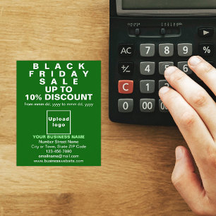 Business Black Friday Sale on Green Flyer