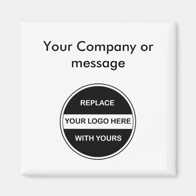 Business Blank Logo Magnets (Front)